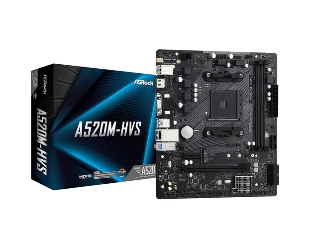 Placa de baza AsRock A520M-HVS , Socket AM4