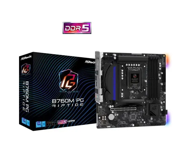 Placa de baza B760M PG RIPTIDE