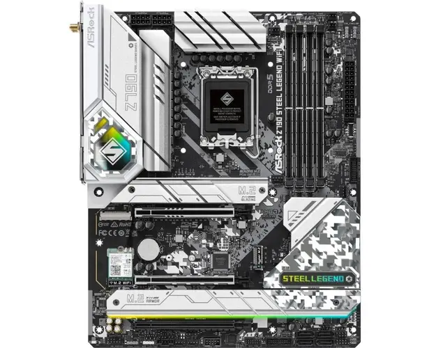 Placa de baza Z790 Steel Legend WiFi, LGA 1700 ATX