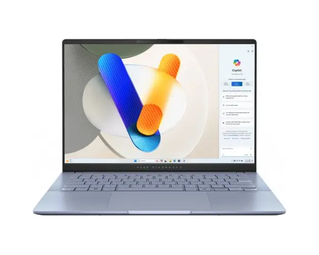 Laptop ASUS 14&#039;&#039; Vivobook S 14 OLED S5406MA, WUXGA, Procesor Intel® Core™ Ultra 5 125H (18M Cache, up to 4.50 GHz), 16GB LPDDR5X, 512GB SSD, Intel Arc, Win 11 Pro, Mist Blue