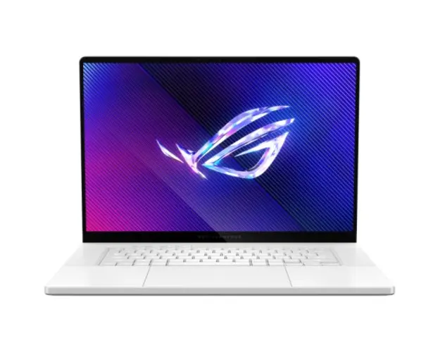 Laptop ASUS Gaming 16&#039;&#039; ROG Zephyrus G16 GA605WI, 2.5K OLED 240Hz, Procesor AMD Ryzen™ AI 9 HX 370 (24M Cache, up to 5.10 GHz), 32GB LPDDR5X, 1TB SSD, GeForce RTX 4070 8GB, No OS, Platinum White