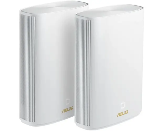 Wi-Fi Mesh ZenWiFi AX Hybrid XP4, WiFi 6, MIMO, AX1800, 1201 Mbps, Alb, 2 bucati