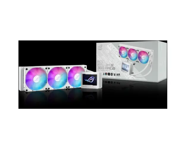 Cooler CPU ASUS ROG RYUJIN III 360 ARGB White
