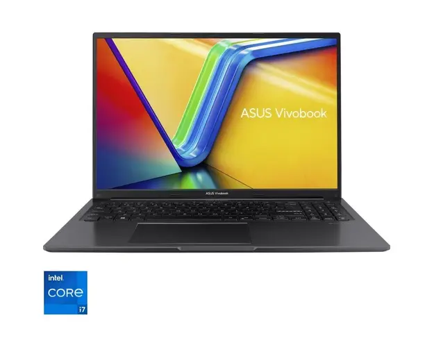 Laptop ASUS 16&#039;&#039; Vivobook 16 X1605VA, WUXGA, Procesor Intel® Core™ i7-13700H (24M Cache, up to 5.00 GHz), 16GB DDR4, 512GB SSD, Intel Iris Xe, No OS, Indie Black