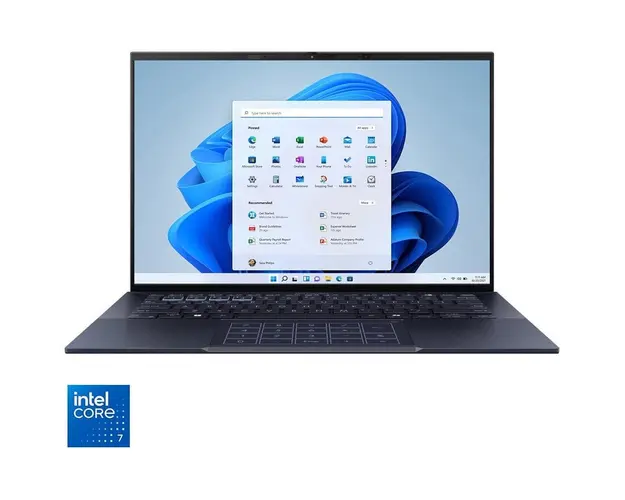 Laptop ASUS ExpertBook B9 OLED B9403CVAR cu procesor Intel® Core™ 7 150U pana la 5.4GHz, 14&#039;&#039;, OLED, WQXGA+, 32GB RAM LPDDR5X, 2TB SSD, Intel® Graphics, Windows 11 Pro, Star Black