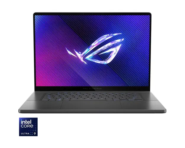 Laptop ASUS Gaming 16&#039;&#039; ROG Zephyrus G16 OLED GU605MV, 2.5K 240Hz G-Sync, Procesor Intel® Core™ Ultra 9 185H (24M Cache, up to 5.10 GHz), 32GB DDR5X, 1TB SSD, GeForce RTX 4060 8GB, No OS, Eclipse Gray