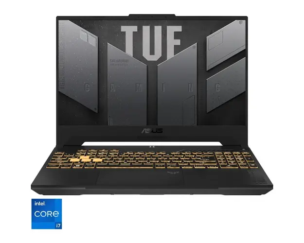 Laptop Gaming ASUS TUF F15 FX507VU cu procesor Intel® Core™ i7-13620H pana la 4.9 GHz, 15.6, Full HD, IPS, 144Hz, 16GB, 1TB SSD, NVIDIA® GeForce RTX™ 4050 6GB GDDR6, No OS, Mecha Gray