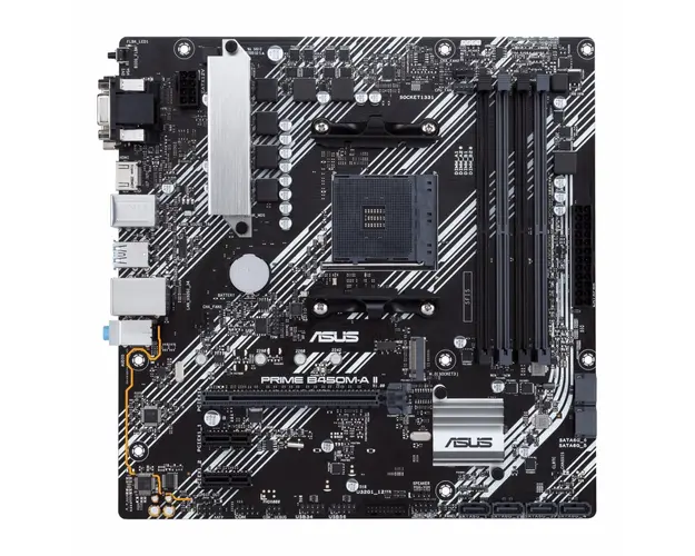 Placa de baza Asus PRIME B450M-A II V2, Socket AM4