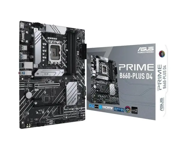 Placa de baza PRIME B660-PLUS D4 Intel B660 ,LGA 1700