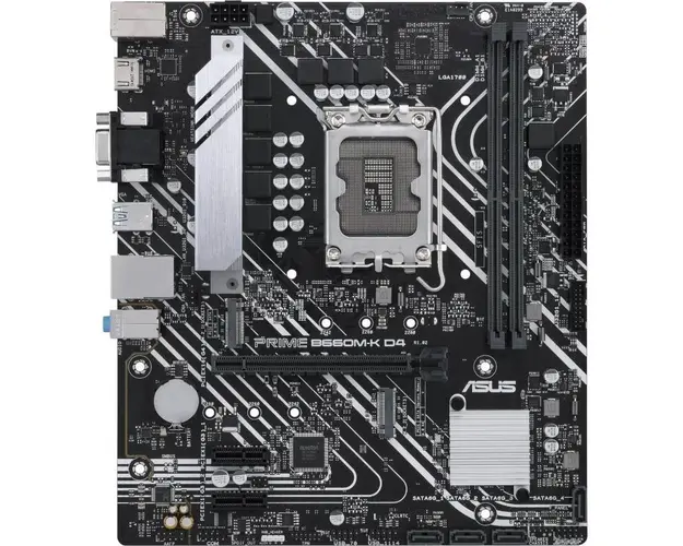 Placa de baza PRIME B660M-K D4,LGA 1700