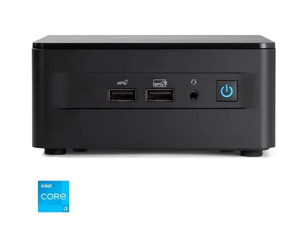Mini PC Asus NUC 12 Pro Kit NUC12WSHI300002I cu procesor Intel® Core™ i3-1220P pana la 4.40 GHz, fara RAM, fara stocare, Intel® UHD Graphics eligible, No OS, EU cord, Black