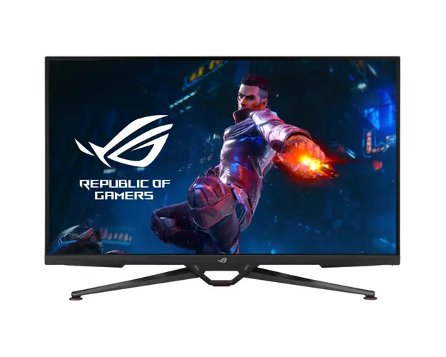 Monitor gaming LED IPS ROG Swift 38&#039;&#039;, 4K UHD, Display Port, 1ms, 144Hz, FreeSync Premium Pro, G-Sync, Vesa, Negru
