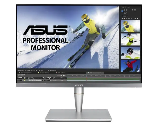 Monitor LED ASUS PA24AC 24.1 inch 5 ms Gray USB C