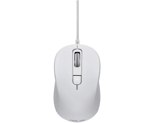 Mouse MU101C, Optic, cu fir de 1.5 metri, USB, rezolutie 1000dpi, alb