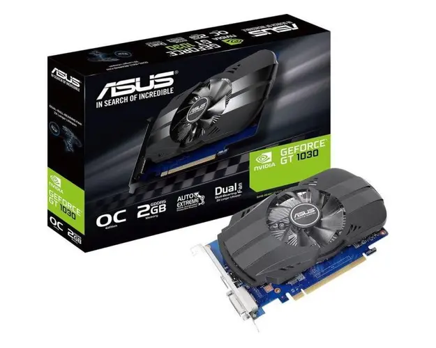 PH-GT1030-O2G - OC Edition - graphics card - GF GT 1030 - 2 GB