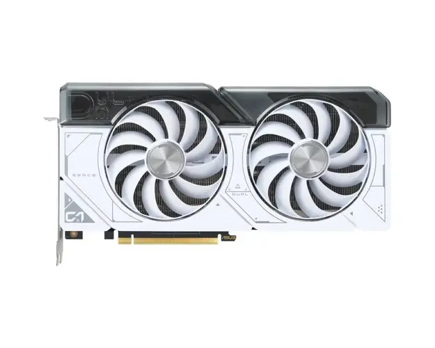 Placa video ASUS GeForce RTX 4070 SUPER DUAL OC White 12GB GDDR6X 192-bit DLSS 3.0
