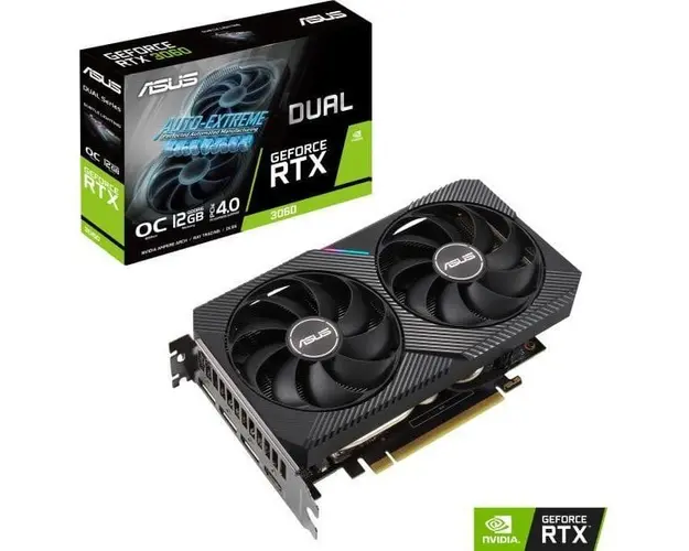 Placa video Dual GeForce RTX 3060 V2 OC 12GB