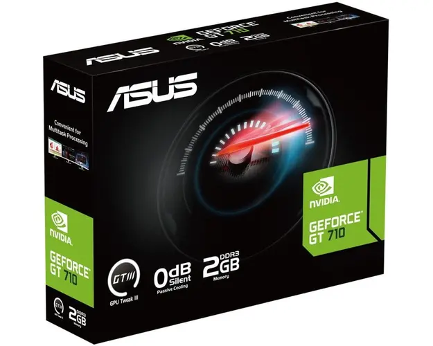 Placa video GeForce GT 710 EVO, 2GB GDDR3, 64-bit