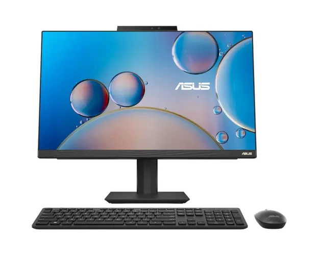 Sistem All-in-One ASUS A5402WVARK cu procesor Intel® Core™ 7 150U pana la 5.4GHz, 23.8&#039;&#039;, Full HD, 16GB DDR5, 1TB SSD, Intel® Graphics, No OS, Black