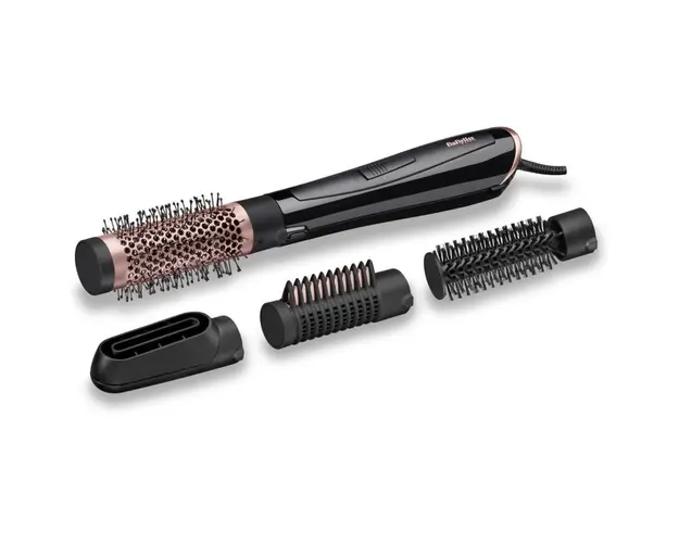Perie electrica AS126E Perfect Finish, Airstyler, 1000 W, 4 accesorii