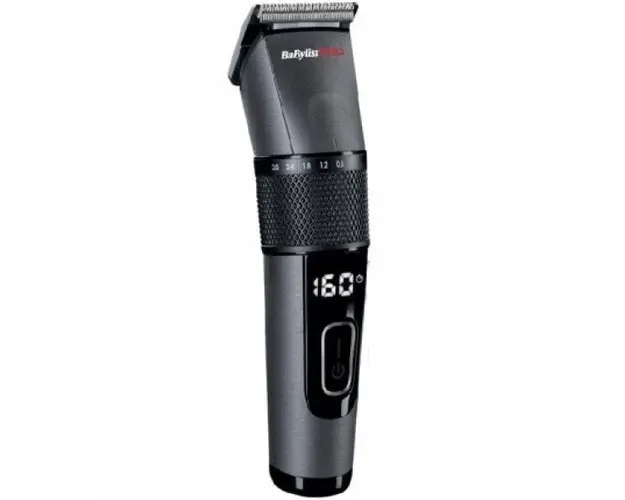 Masina de tuns BaByliss PRO Cut-Definer 872E, Inel rotativ pentru a regla inaltimea de taiere, 8 piepteni de ghidaj, Lame din otel inoxidabil, Negru