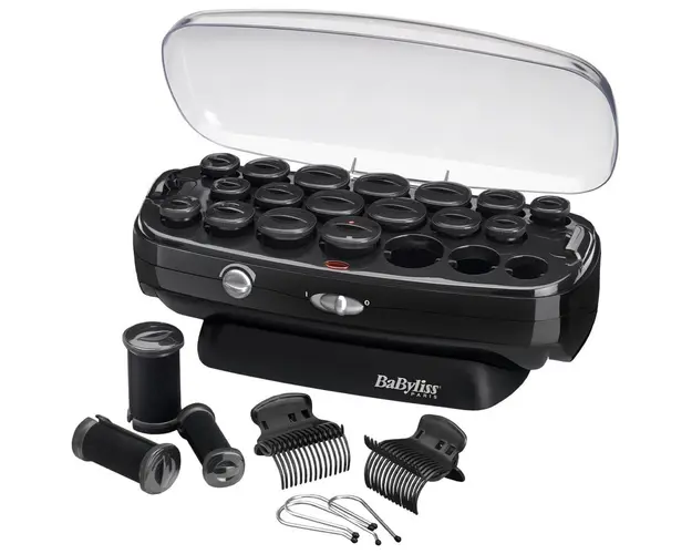 Trusa de bigudiuri electrice BaByliss RS035E, 50W, 20 bucati, Invelis ceramic, Functie Ionica