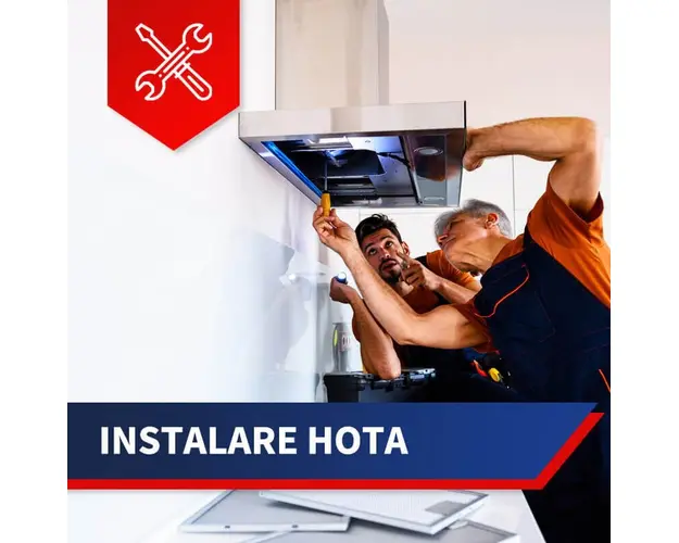 Instalare hota fara burlan