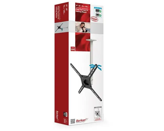 Suport perete LCD/Plasma plat/curbat 3500.W, 29 - 65