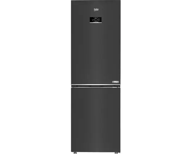 Combina frigorifica Beko B3RCNA364HXBR1, 316 l, No Frost, HarvestFresh, AeroFlow, Kitchen Fit, Everfresh+, Clasa E, 187 cm, Dark Inox