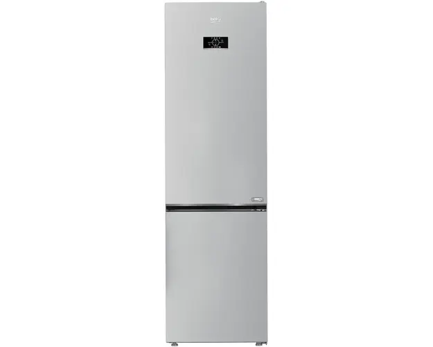 Combina frigorifica Beko B3RCNA404HM, 355 l, No Frost, Fast Freeze,Dairy compartment ,MaxStore, Clasa E, H 203.5 cm, Gri