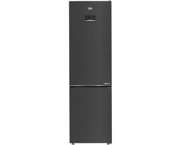 Combina frigorifica Beko B5RCNA405LXBR, 355 l, No Frost, HarvestFresh, BioCycle, Everfresh+, AeroFlow, Clasa D, H 203,5 cm, Metal Look