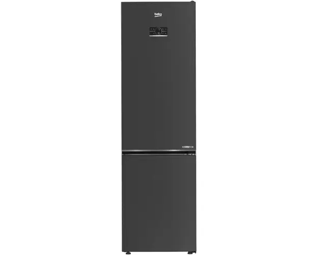 Combina frigorifica Beko B5RCNA406LXBRW, 355 l, No Frost, HarvestFresh, EverFresh+, AeroFlow, H 203 cm, Clasa C, Dark inox