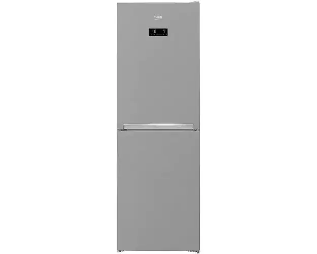Combina frigorifica Beko RCNA386E40ZXBN, NeoFrost, 358 l, H 203 cm, Clasa E, argintiu