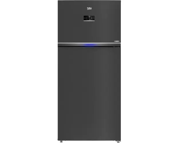 Frigider cu doua usi Beko RDNE650E40ZXBRN, 630 l, NeoFrost Dual Cooling, Multi mode, Touch control, Compresor ProSmart Inverter, Clasa E, H 187 cm, Dark Inox
