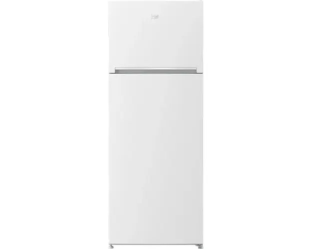 Frigider cu doua usi Beko RDSE465K40WN, 437 l, Clasa E, Cooling Fan, Safety Glass, H 185 cm, Alb