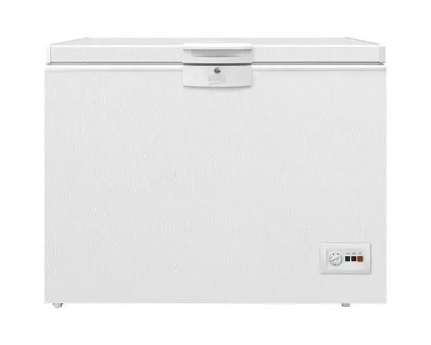 Lada frigorifica Beko HSM29540, 298 L, H 86 cm, Clasa E, alb