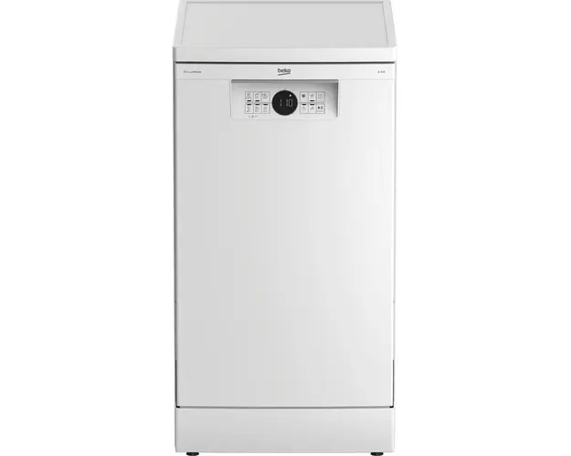 Masina de spalat vase BDFS26020WQ, Slim,10 seturi, Clasa E, 6 programe,Motor ProSmart Inverter, Aquaintense, display, alb