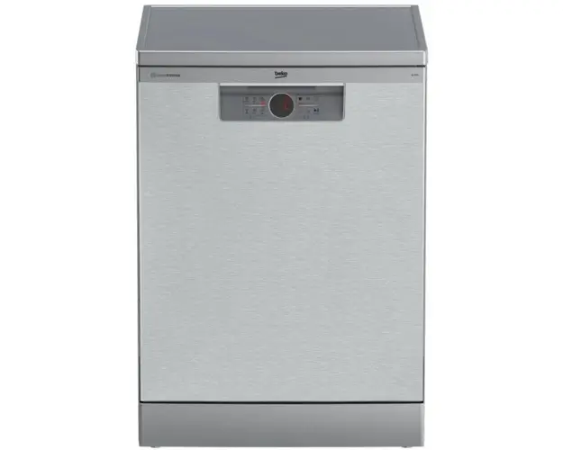Masina de spalat vase BDFN26640XC, 16 seturi, 6 programe, Clasa C, HygieneShield, Automatic Door Opening, Mini 30&#039;, 60 cm, Inox