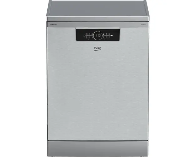 Masina de spalat vase Beko BDFN36641XA, 16 seturi, 11 programe, AutoDose, SelfDry, HomeWhiz, HalfLoad, ProSmart Inverter, Clasa C, 60 cm