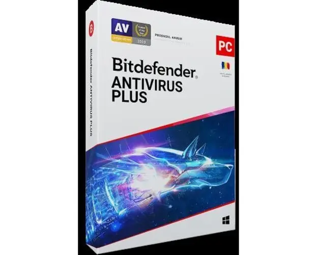 Licenta retail Antivirus Plus - protectie de baza pentru PC-uri Windows, valabila pentru 1 an, 3 dispozitive, new