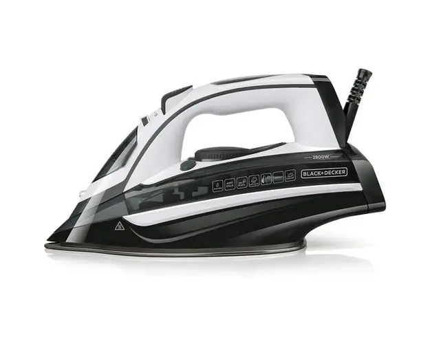 Fier de calcat BXIR2802E, 2800W, debit de abur variabil 35g/min, Negru/Alb