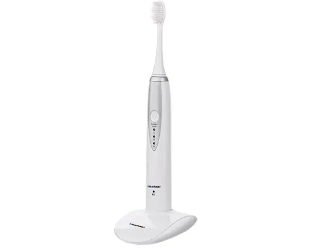 Periuta de dinti electrica, Blaupunkt, Tehnologie de vibratie, UltraSonic, 3 programe, Cronometru 2 minute, Alb
