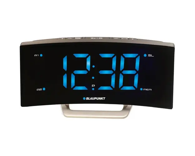 Radio cu ceas Blaupunkt CR7BK, Negru