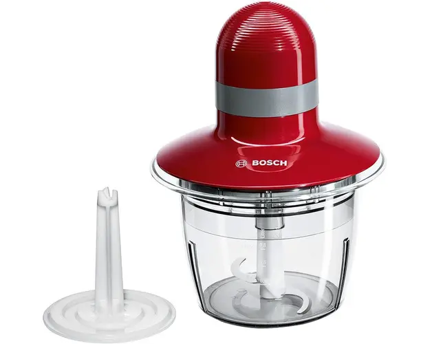 Aparat de maruntit universal MMR08R2, 400 W, 800 ml, rosu