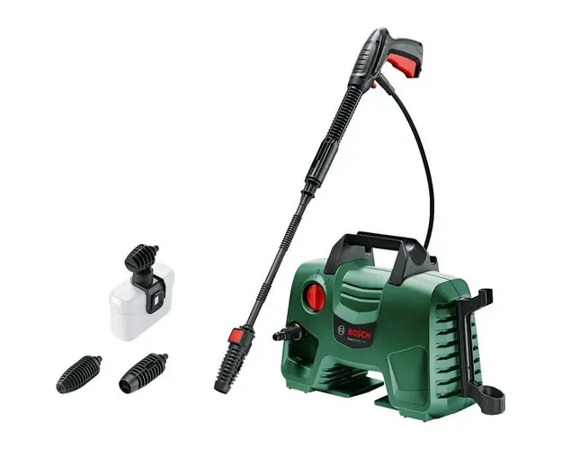 Aparat de spalat cu presiune Bosch Easy Aquatak 110, 1300 W, 330 l/h debit maxim, 110 bar, sistem spumare, furtun 3 m