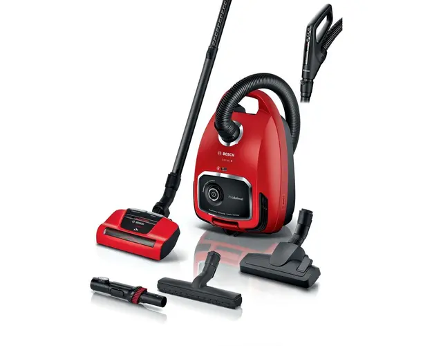 Aspirator cu sac Bosch ProAnimal BGL6PET1, 700W, 4l, perie AirTurbo Plus, control pe maner