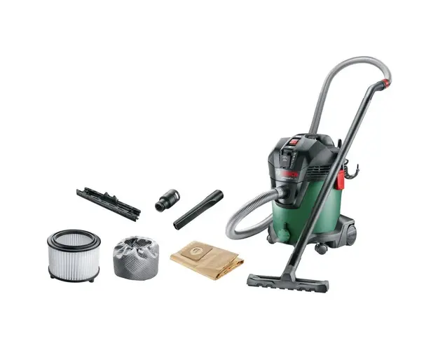 Aspirator umed/uscat Bosch AdvancedVac 20, putere 1200 W, putere aspiratie 300 AW, rezervor 20 l