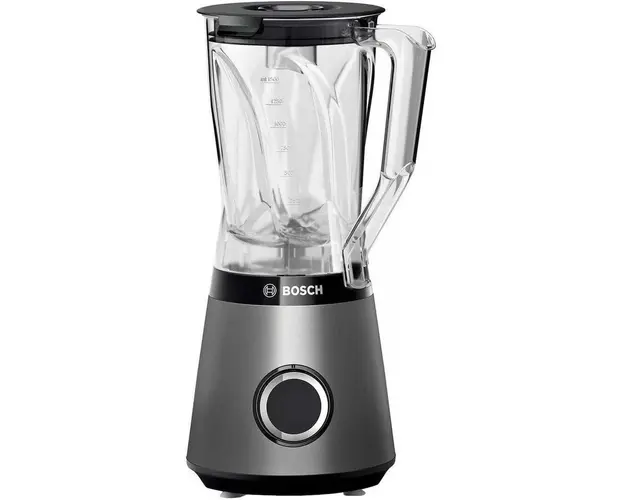Blender Bosch VitaPower MMB6141S, 1200 W, 1.5 l, 2 viteze + Pulse, Argintiu