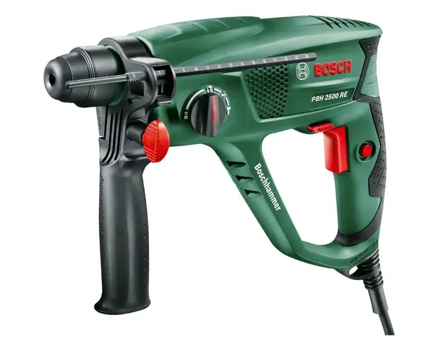 Ciocan rotopercutor Bosch PBH 2500 RE Compact, 600 W, 2000 RPM, SDS Plus
