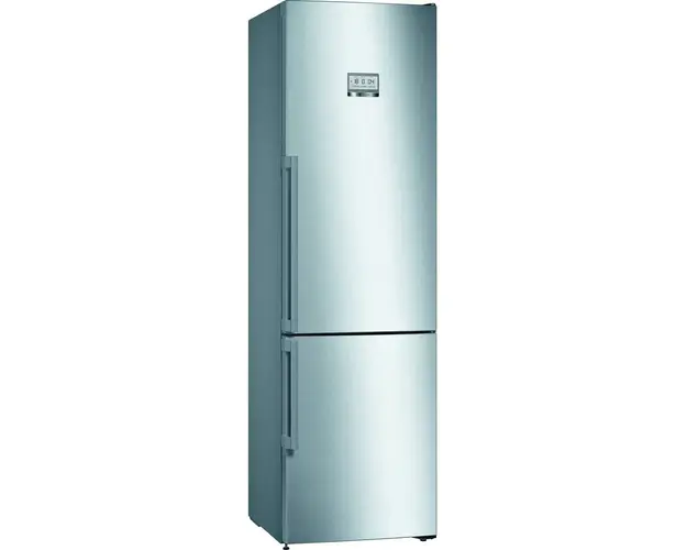 Combina frigorifica Bosch KGF39PIDP, 343 l, Clasa D, NoFrost, VitaFresh, H 203 cm, Inox antiamprenta